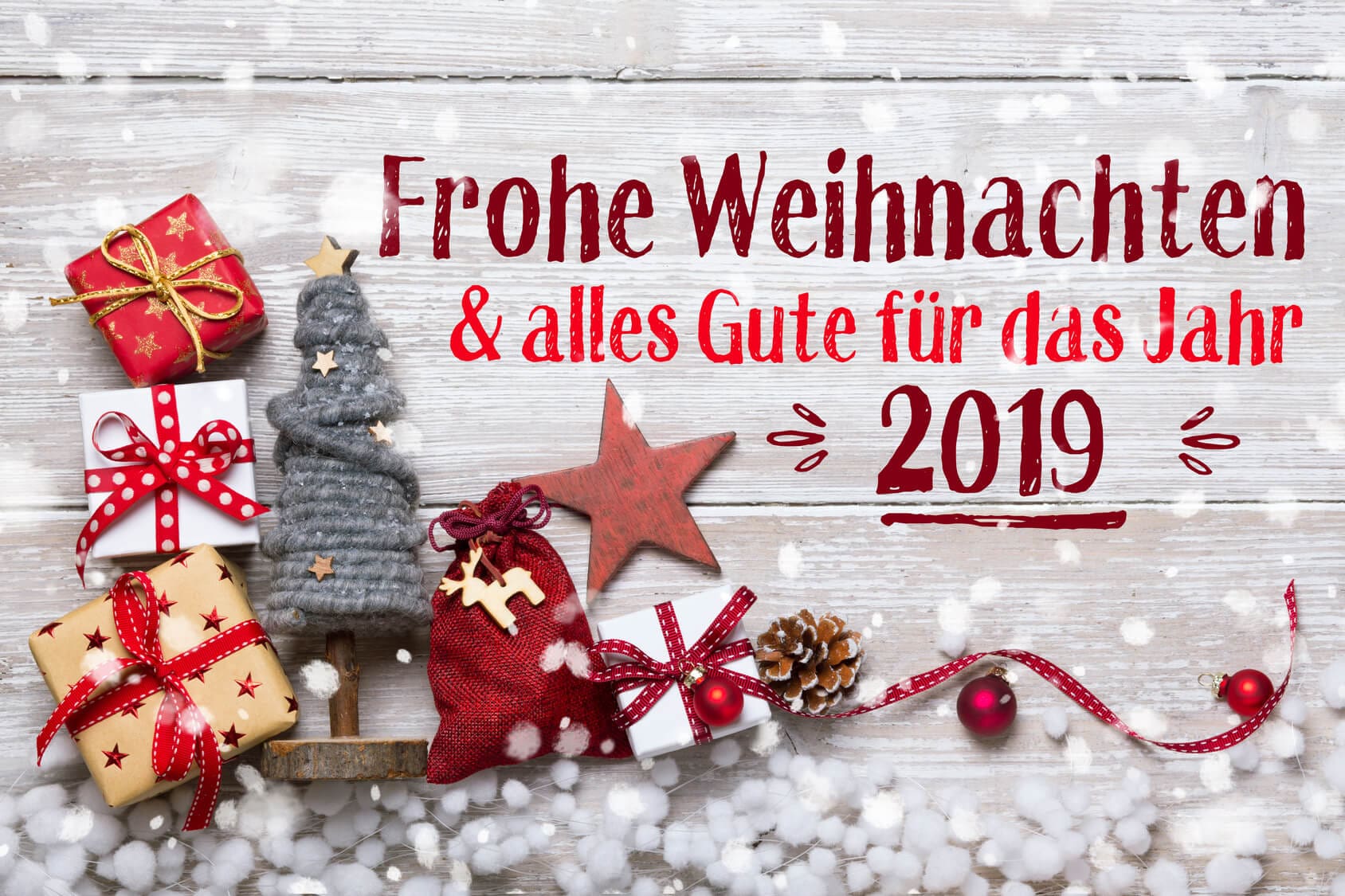 Frohe Weihnachten und alles Gute für das Jahr 2019 1